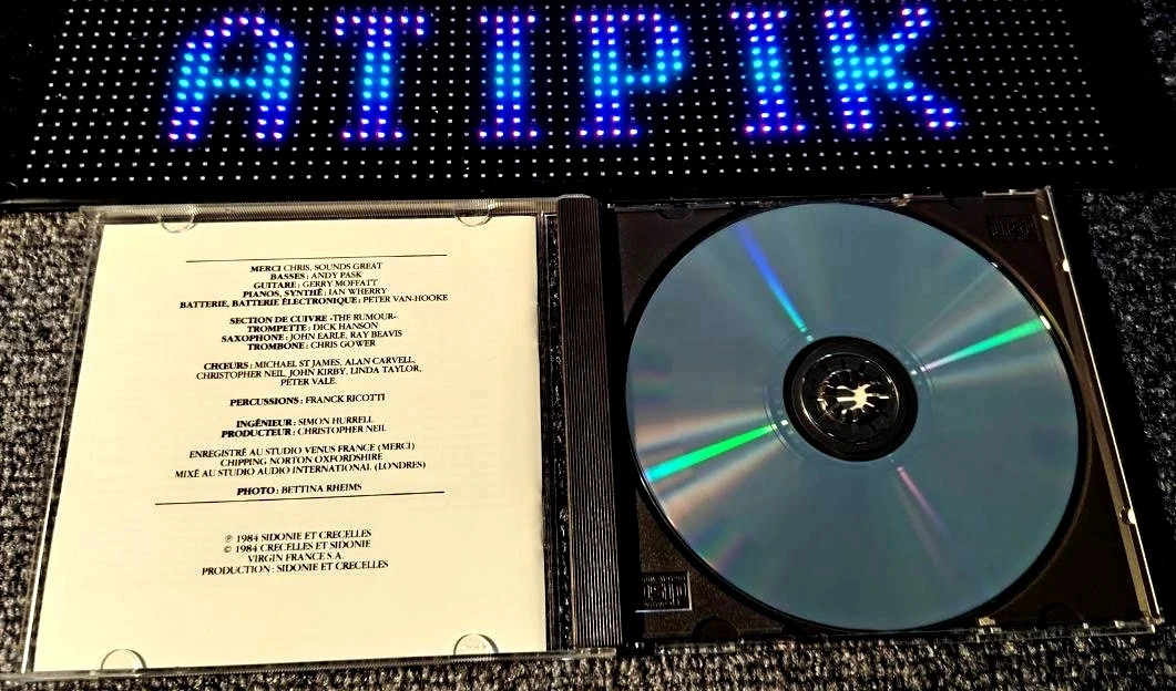 ➿ Julien Clerc "Aime Moi" Cd Virgin 1984 - Collector 41 Ans  – photo 4